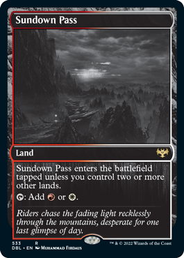 Sundown Pass [Innistrad: Double Feature] | Shuffle n Cut Hobbies & Games