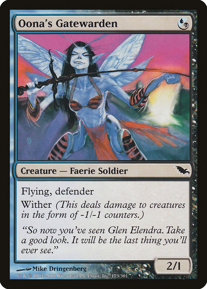 Oona's Gatewarden [Shadowmoor] | Shuffle n Cut Hobbies & Games