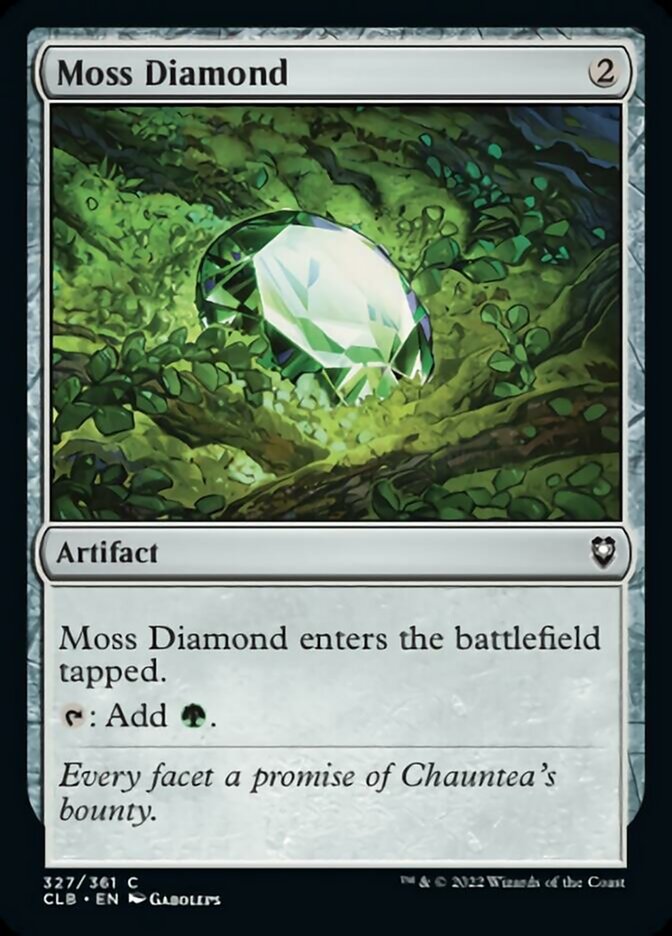 Moss Diamond [Commander Legends: Battle for Baldur's Gate] | Shuffle n Cut Hobbies & Games