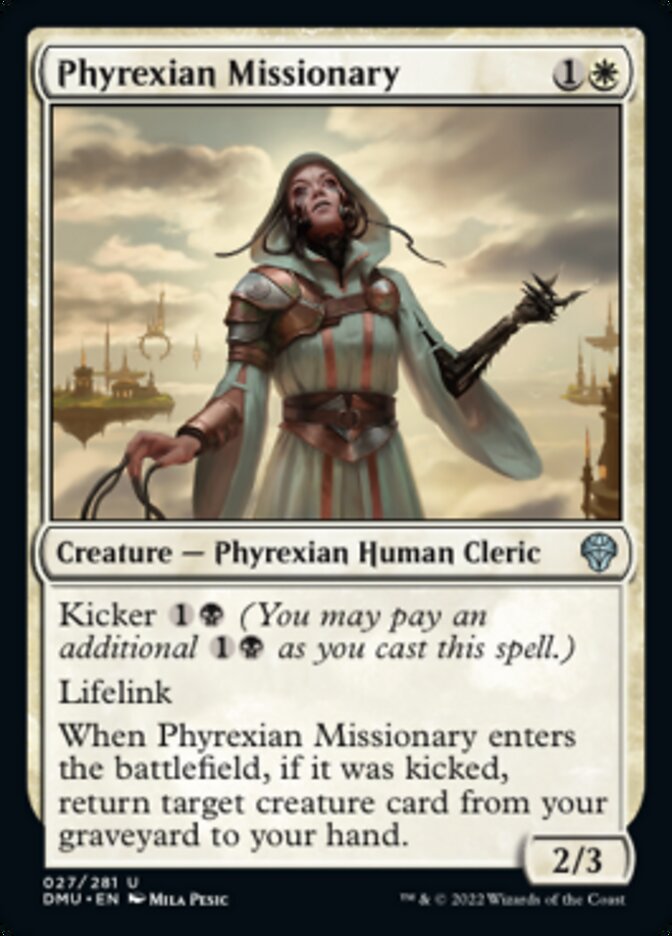 Phyrexian Missionary [Dominaria United] | Shuffle n Cut Hobbies & Games