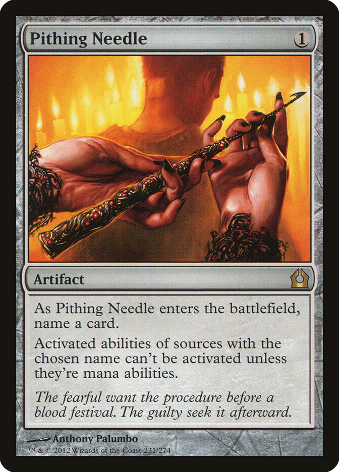 Pithing Needle [Return to Ravnica] | Shuffle n Cut Hobbies & Games