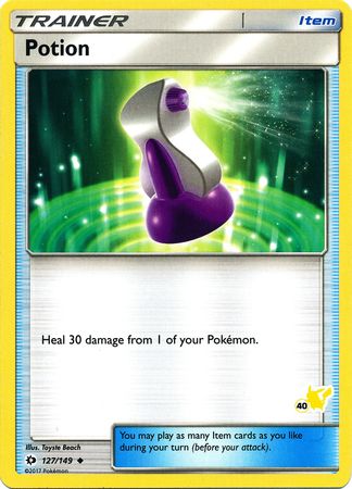 Potion (127/149) (Pikachu Stamp #40) [Battle Academy 2020] | Shuffle n Cut Hobbies & Games