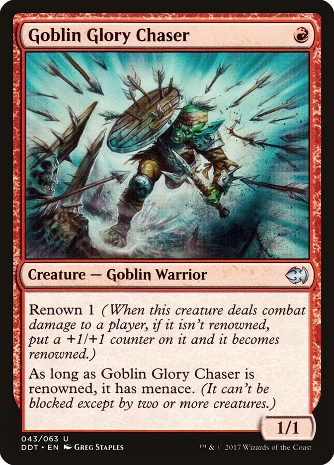 Goblin Glory Chaser [Duel Decks: Merfolk vs. Goblins] | Shuffle n Cut Hobbies & Games