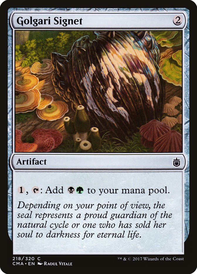 Golgari Signet [Commander Anthology] | Shuffle n Cut Hobbies & Games