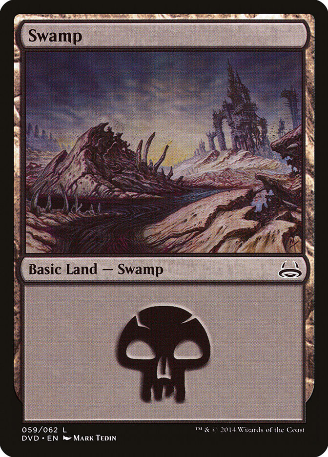 Swamp (59) (Divine vs. Demonic) [Duel Decks Anthology] | Shuffle n Cut Hobbies & Games
