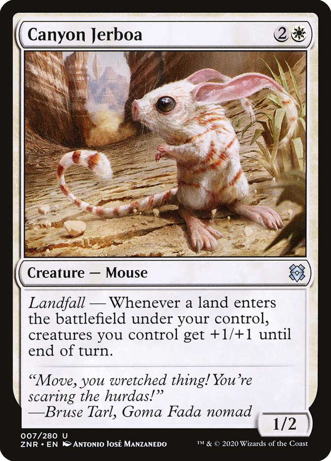 Canyon Jerboa [Zendikar Rising] | Shuffle n Cut Hobbies & Games