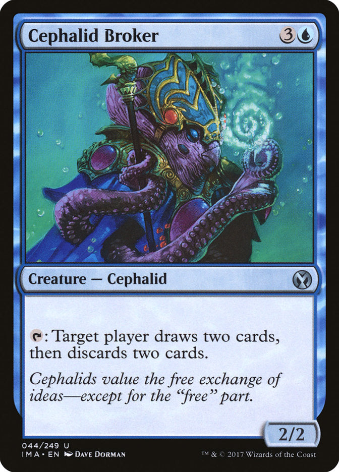 Cephalid Broker [Iconic Masters] | Shuffle n Cut Hobbies & Games