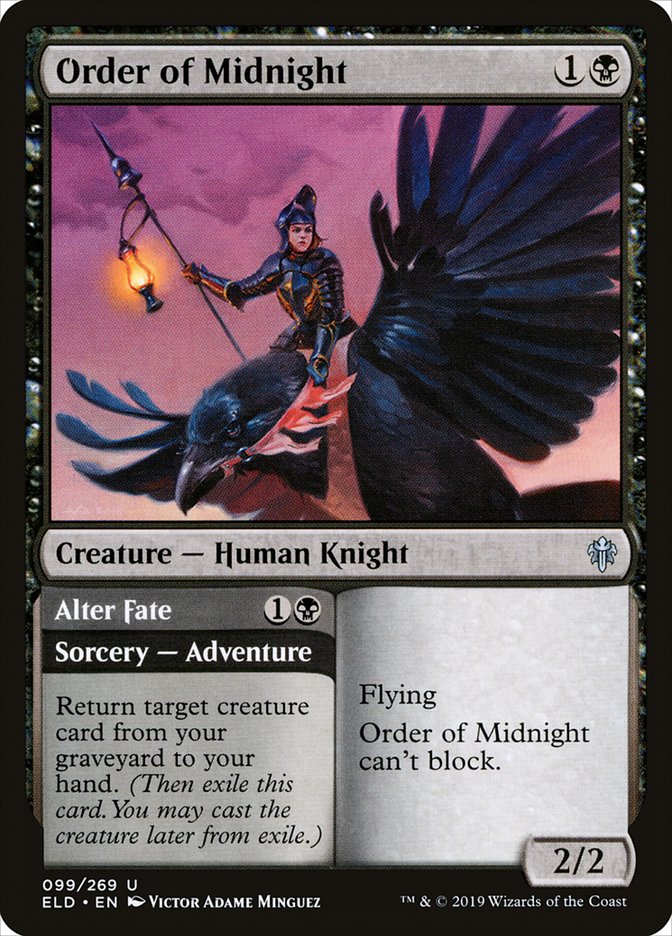 Order of Midnight // Alter Fate [Throne of Eldraine] | Shuffle n Cut Hobbies & Games