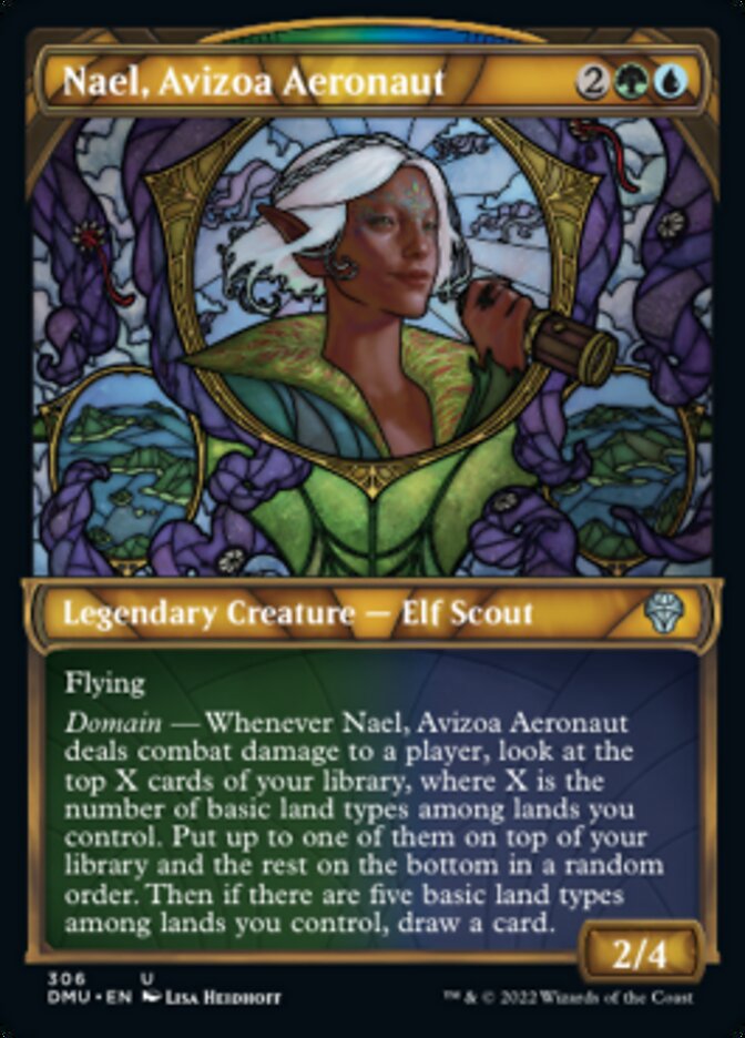 Nael, Avizoa Aeronaut (Showcase) [Dominaria United] | Shuffle n Cut Hobbies & Games