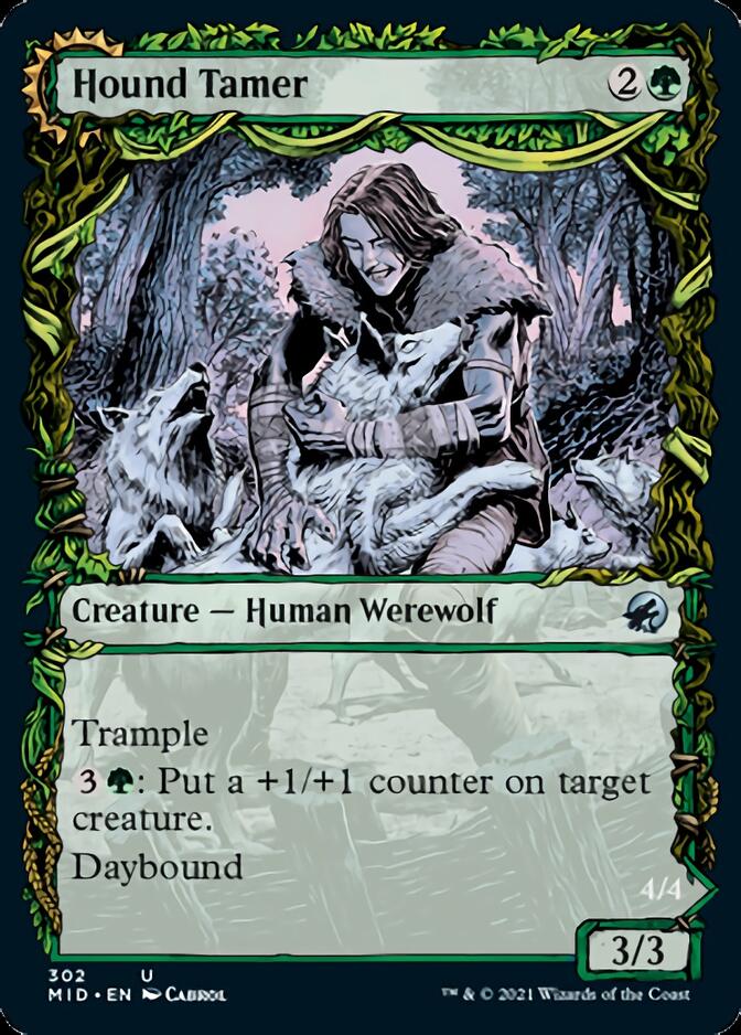 Hound Tamer // Untamed Pup (Showcase Equinox) [Innistrad: Midnight Hunt] | Shuffle n Cut Hobbies & Games