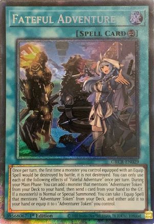 Fateful Adventure [GRCR-EN029] Collector's Rare | Shuffle n Cut Hobbies & Games