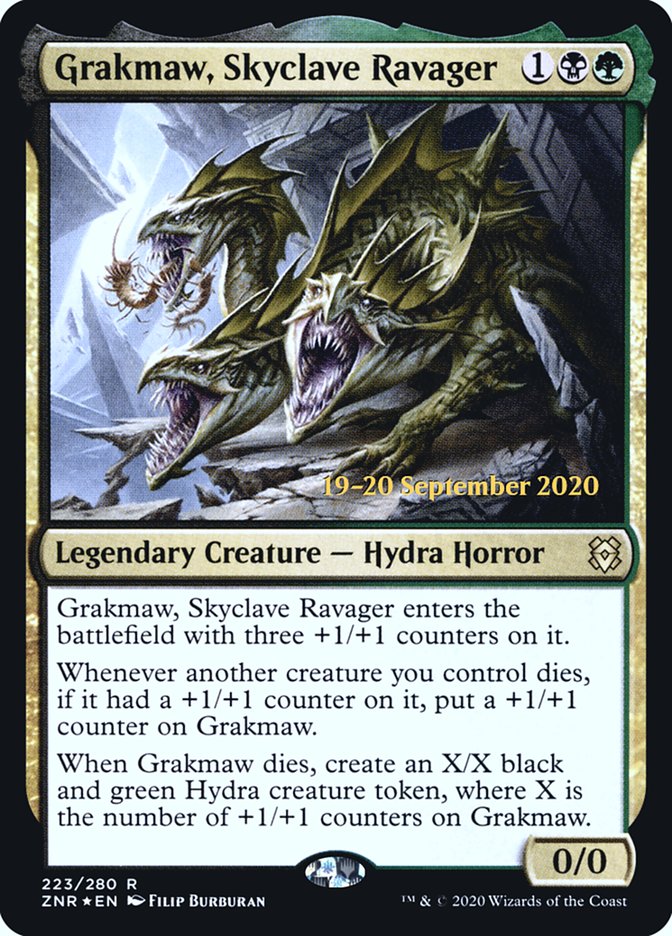 Grakmaw, Skyclave Ravager [Zendikar Rising Prerelease Promos] | Shuffle n Cut Hobbies & Games