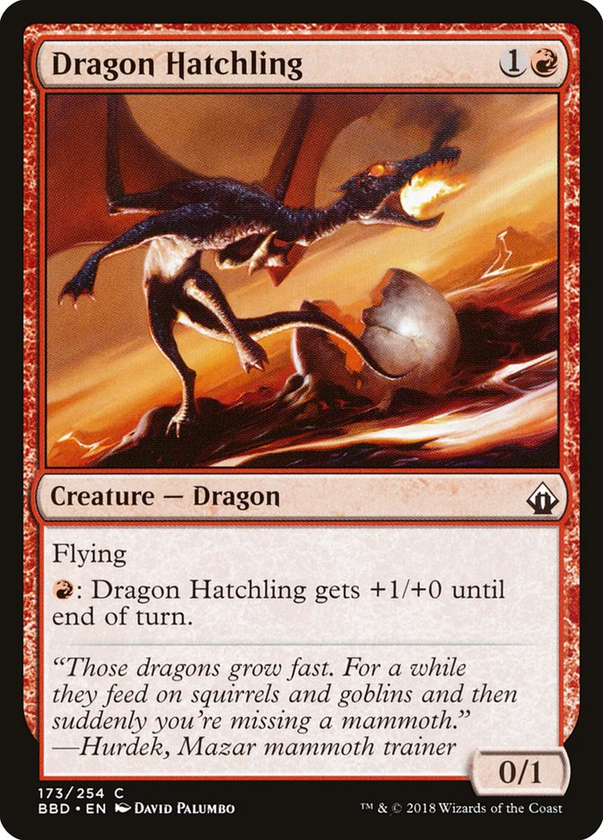 Dragon Hatchling [Battlebond] | Shuffle n Cut Hobbies & Games