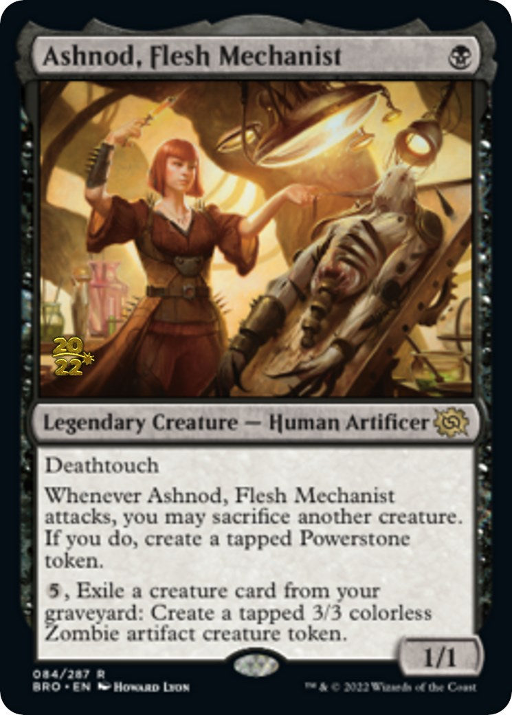 Ashnod, Flesh Mechanist [The Brothers' War Prerelease Promos] | Shuffle n Cut Hobbies & Games