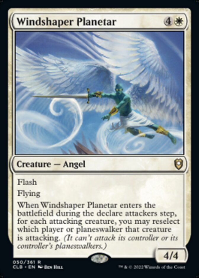 Windshaper Planetar [Commander Legends: Battle for Baldur's Gate] | Shuffle n Cut Hobbies & Games