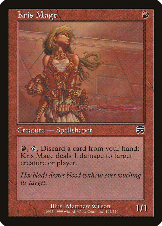 Kris Mage [Mercadian Masques] | Shuffle n Cut Hobbies & Games