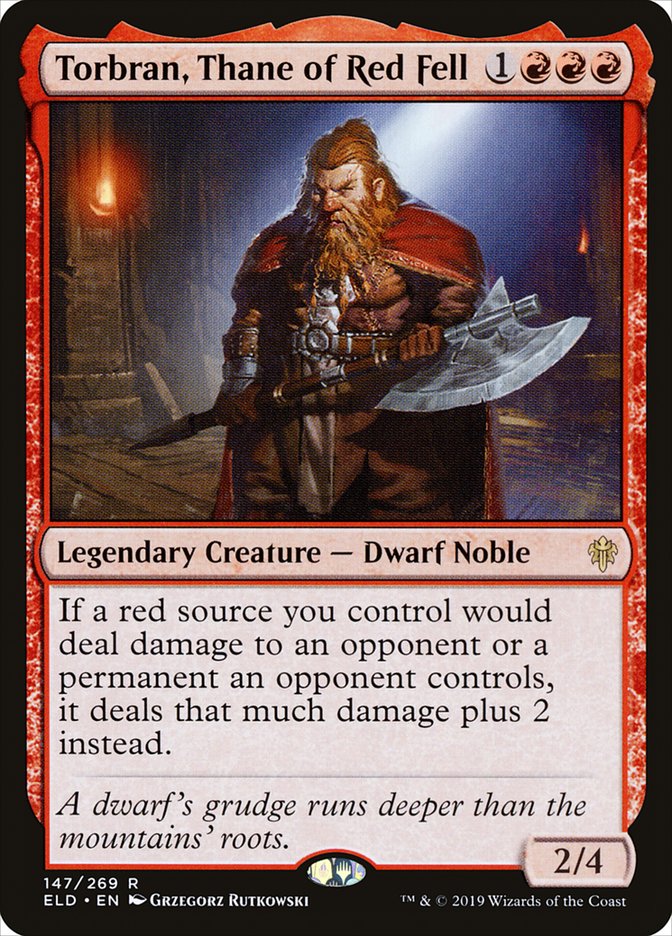 Torbran, Thane of Red Fell [Throne of Eldraine] | Shuffle n Cut Hobbies & Games