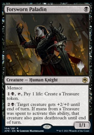 Forsworn Paladin (Promo Pack) [Dungeons & Dragons: Adventures in the Forgotten Realms Promos] | Shuffle n Cut Hobbies & Games