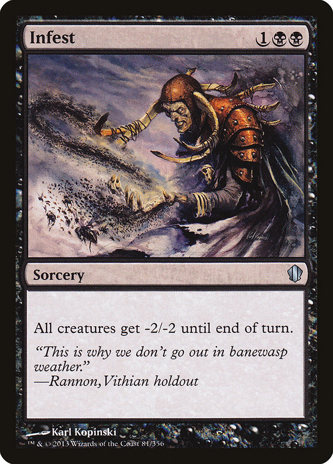 Infest [Commander 2013] | Shuffle n Cut Hobbies & Games