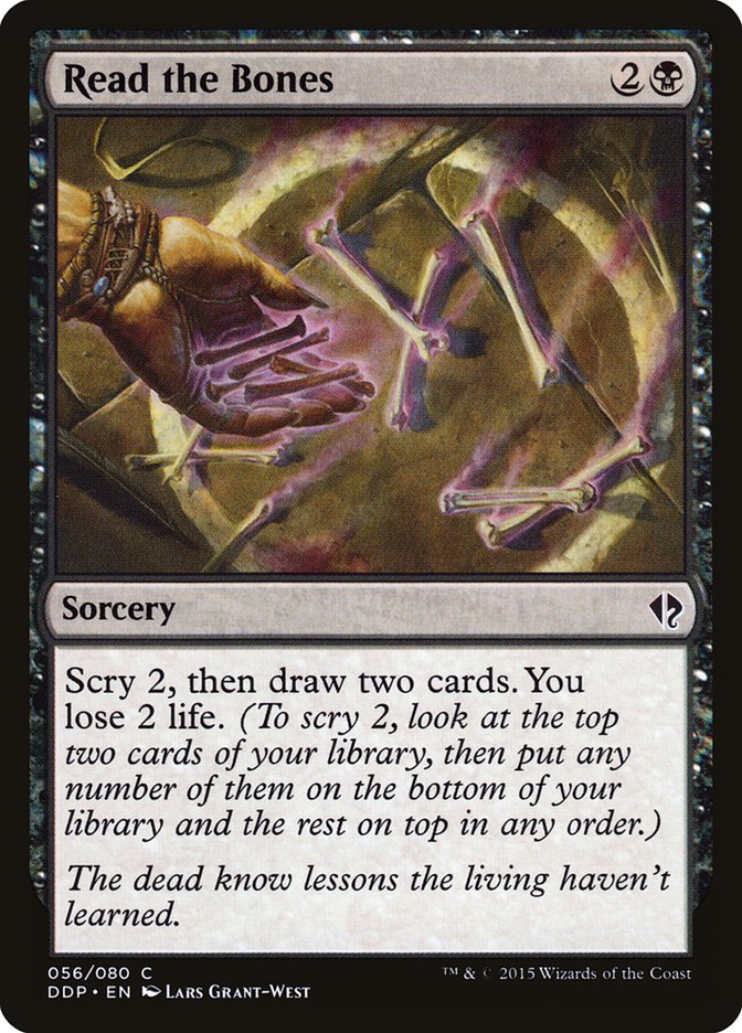 Read the Bones [Duel Decks: Zendikar vs. Eldrazi] | Shuffle n Cut Hobbies & Games