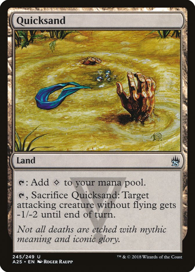Quicksand [Masters 25] | Shuffle n Cut Hobbies & Games