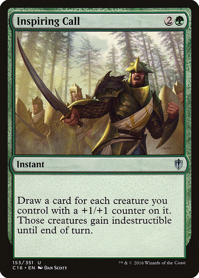 Inspiring Call [Commander 2016] | Shuffle n Cut Hobbies & Games