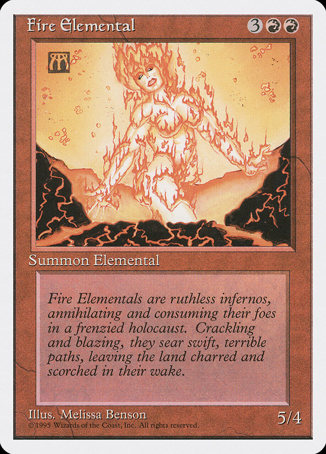 Fire Elemental [Fourth Edition] | Shuffle n Cut Hobbies & Games