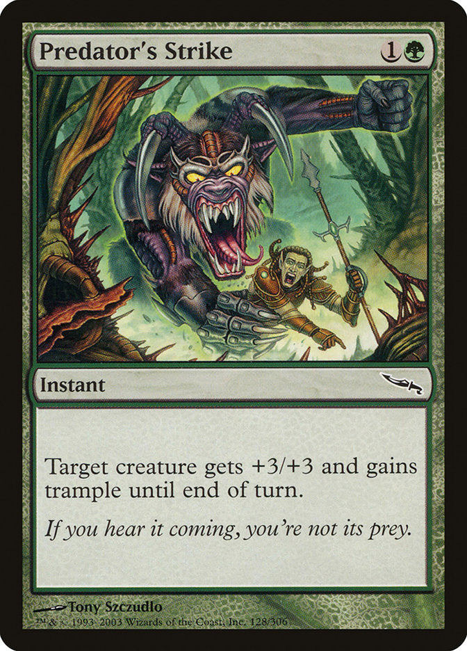 Predator's Strike [Mirrodin] | Shuffle n Cut Hobbies & Games