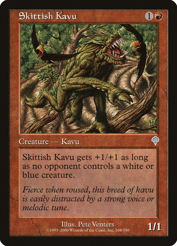 Skittish Kavu [Invasion] | Shuffle n Cut Hobbies & Games