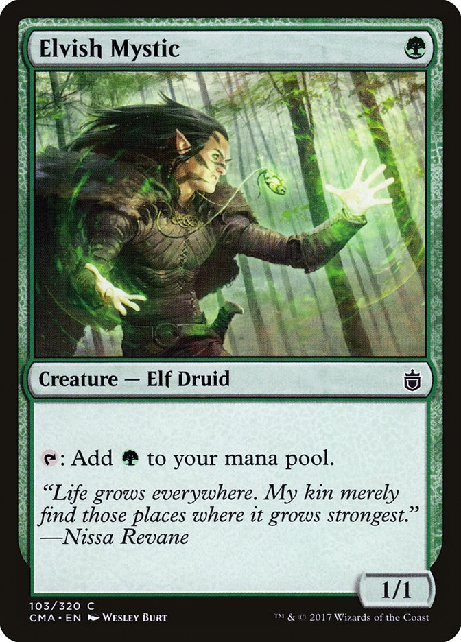 Elvish Mystic [Commander Anthology] | Shuffle n Cut Hobbies & Games