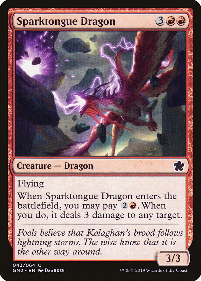 Sparktongue Dragon [Game Night 2019] | Shuffle n Cut Hobbies & Games
