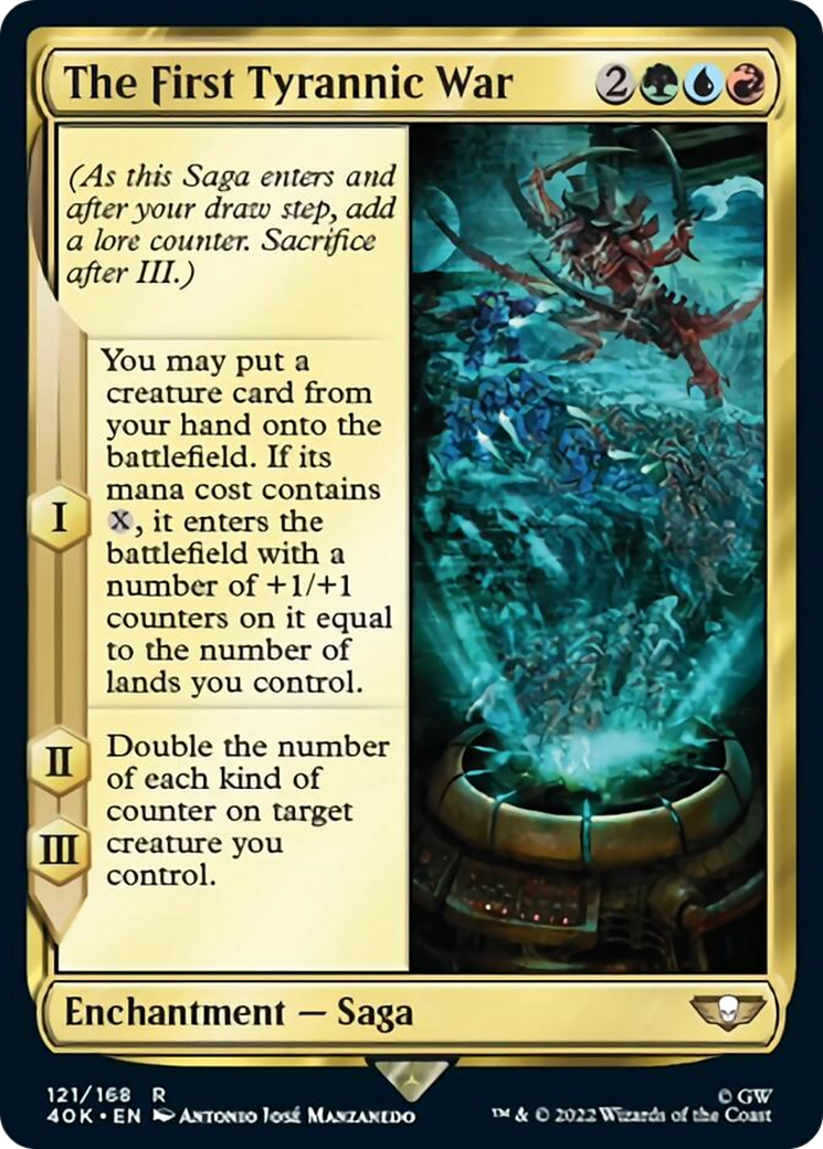 The First Tyrannic War (Surge Foil) [Warhammer 40,000] | Shuffle n Cut Hobbies & Games