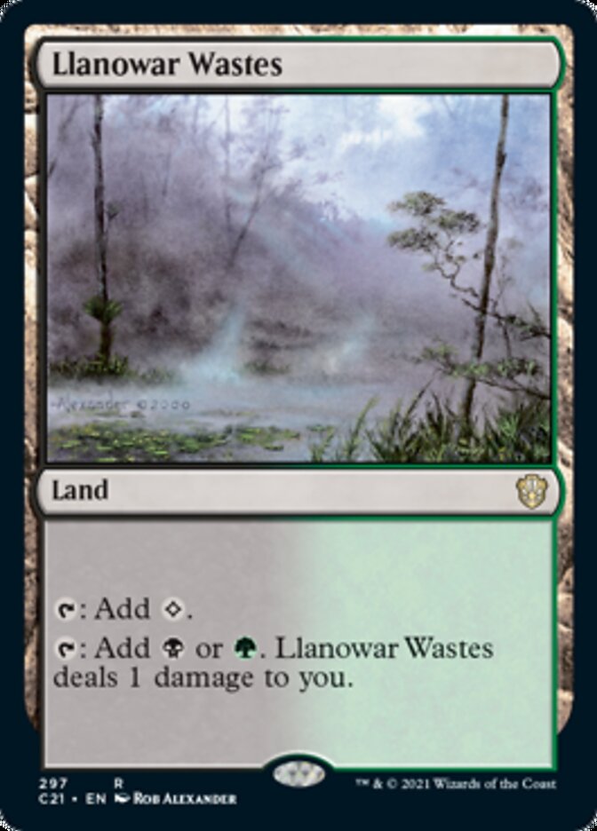 Llanowar Wastes [Commander 2021] | Shuffle n Cut Hobbies & Games