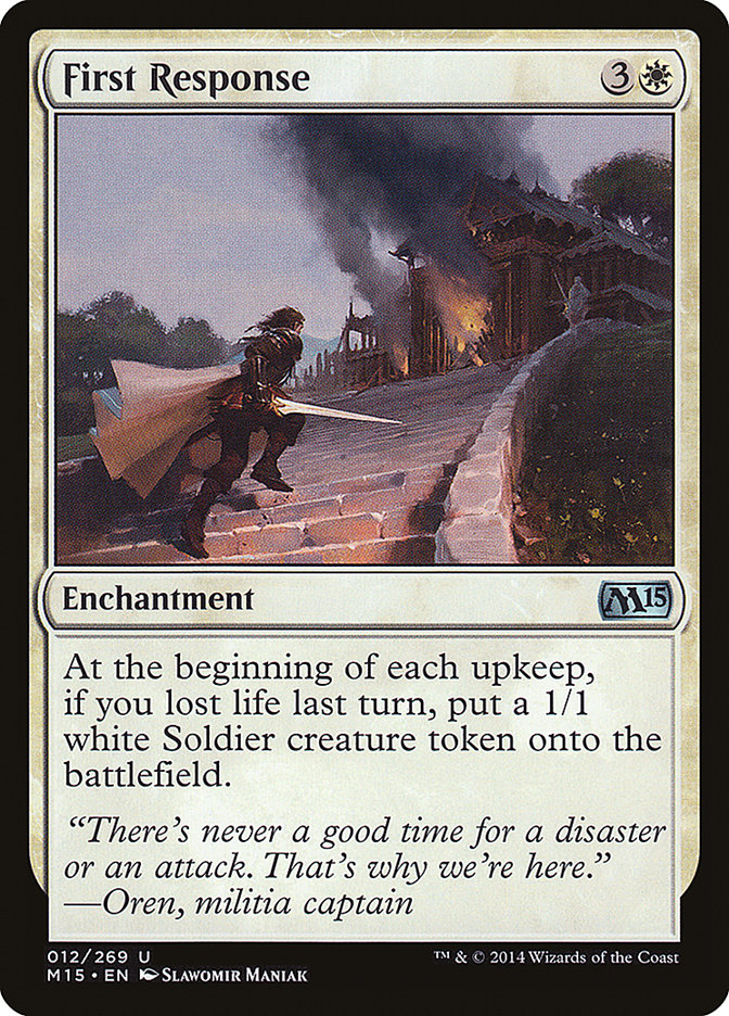 First Response [Magic 2015] | Shuffle n Cut Hobbies & Games