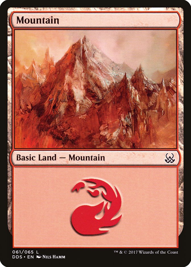 Mountain (61) [Duel Decks: Mind vs. Might] | Shuffle n Cut Hobbies & Games