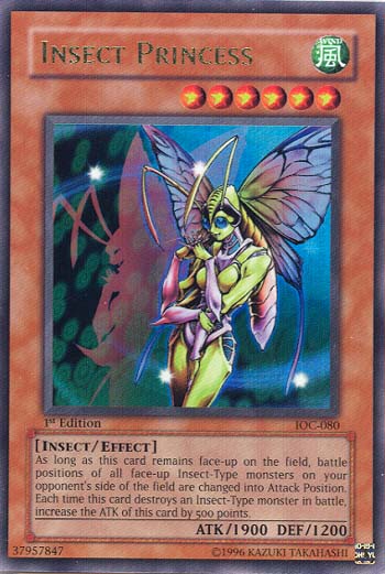 Insect Princess [IOC-080] Ultra Rare | Shuffle n Cut Hobbies & Games