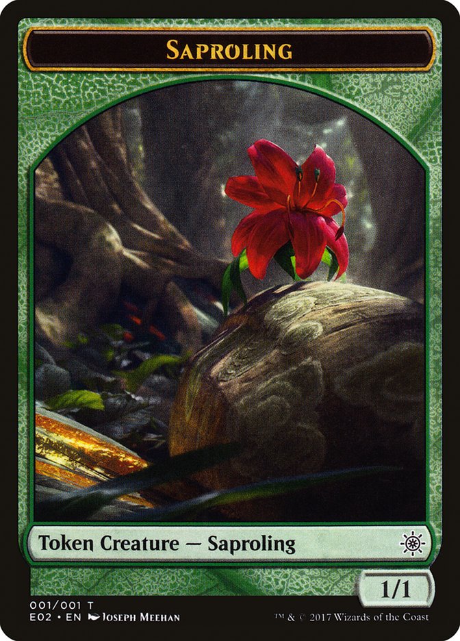Saproling Token [Explorers of Ixalan] | Shuffle n Cut Hobbies & Games