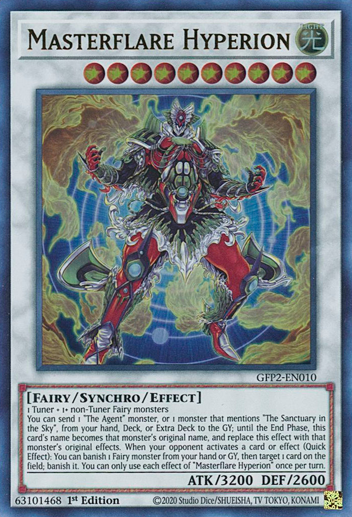 Masterflare Hyperion [GFP2-EN010] Ultra Rare | Shuffle n Cut Hobbies & Games