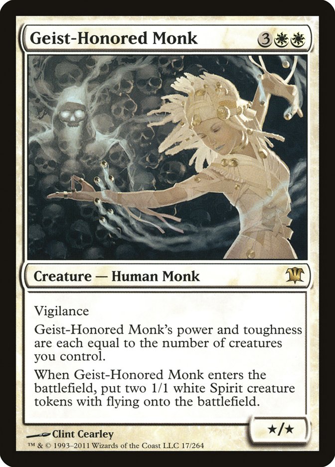 Geist-Honored Monk [Innistrad] | Shuffle n Cut Hobbies & Games
