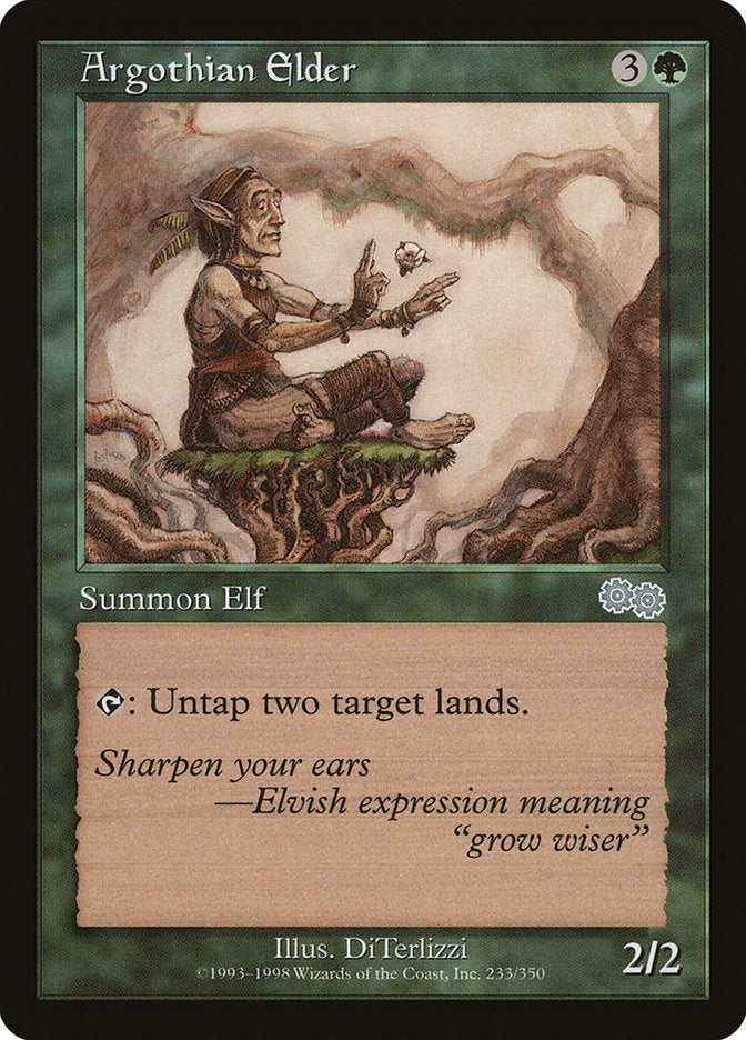 Argothian Elder [Urza's Saga] | Shuffle n Cut Hobbies & Games