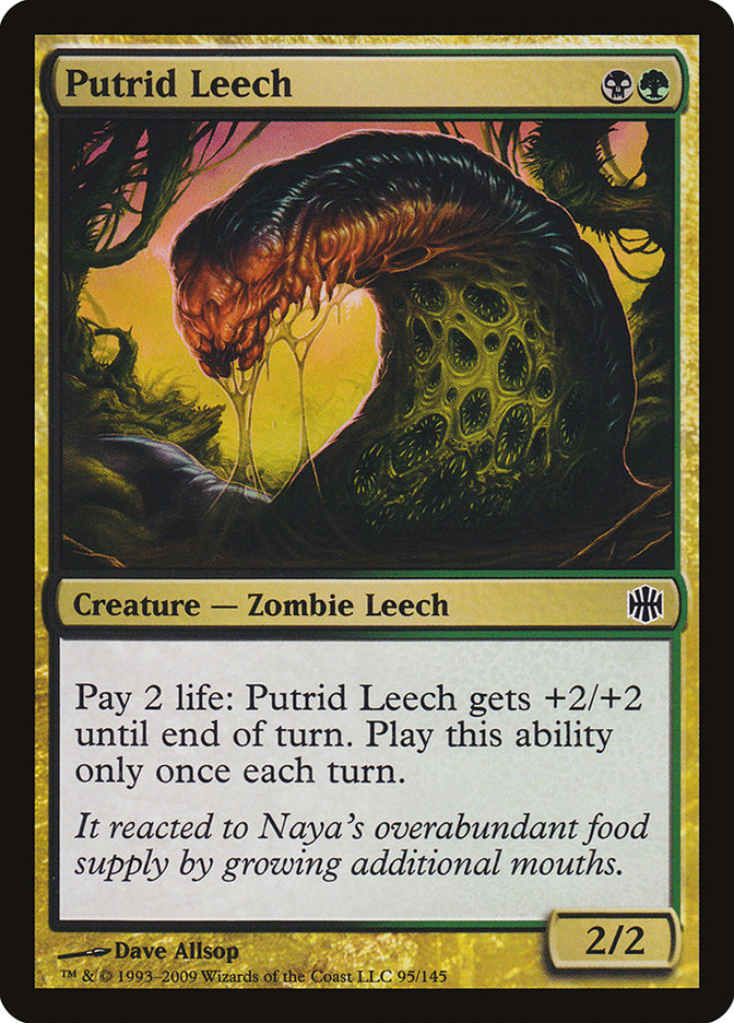 Putrid Leech [Alara Reborn] | Shuffle n Cut Hobbies & Games