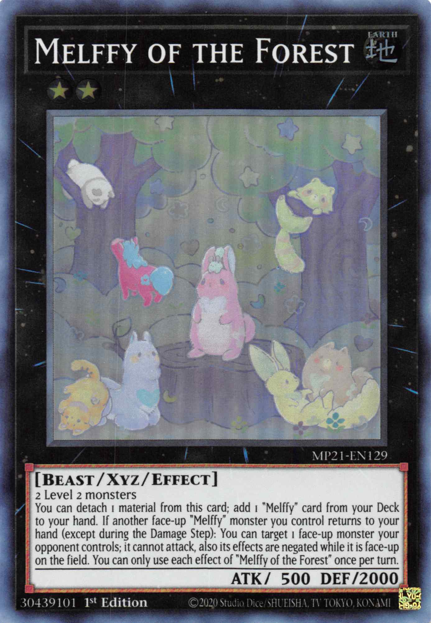 Melffy of the Forest [MP21-EN129] Super Rare | Shuffle n Cut Hobbies & Games