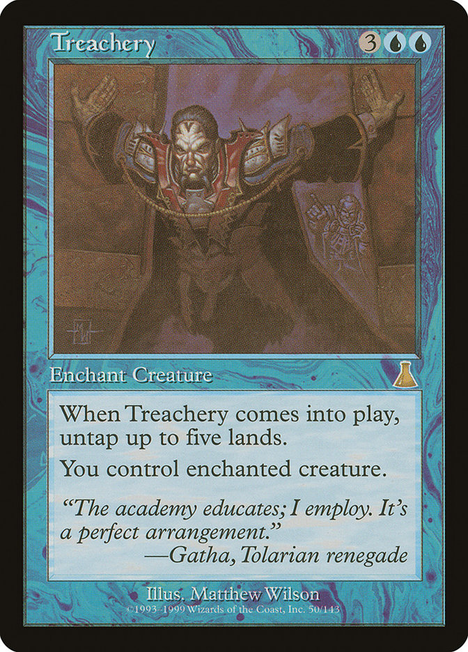 Treachery [Urza's Destiny] | Shuffle n Cut Hobbies & Games