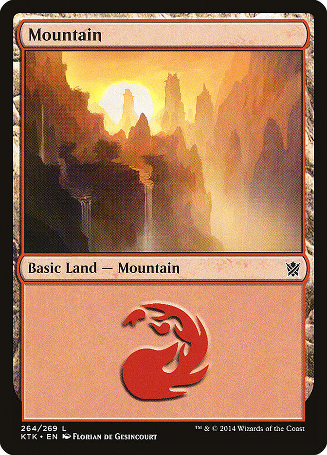 Mountain (264) [Khans of Tarkir] | Shuffle n Cut Hobbies & Games