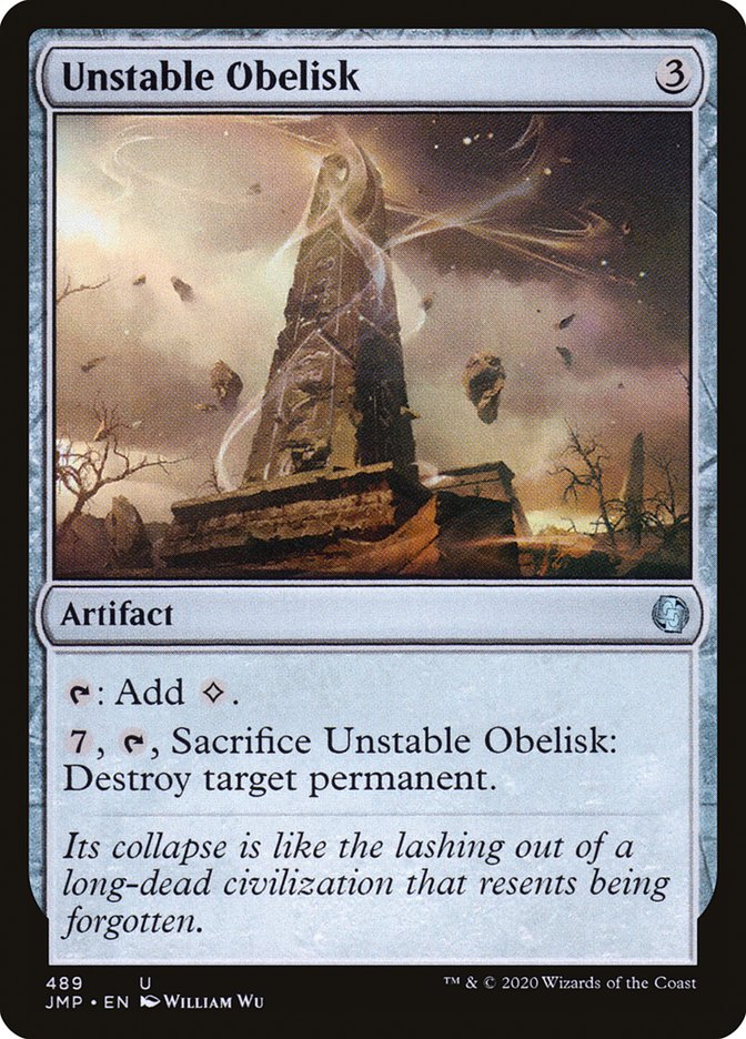 Unstable Obelisk [Jumpstart] | Shuffle n Cut Hobbies & Games