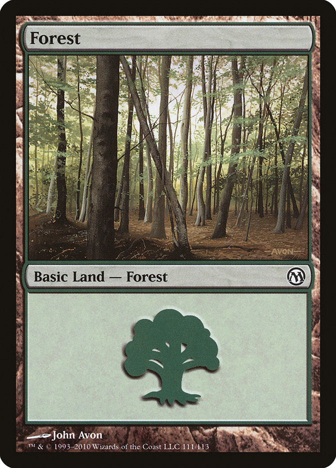 Forest (111) [Duels of the Planeswalkers] | Shuffle n Cut Hobbies & Games