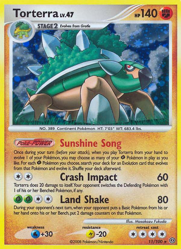 Torterra (11/100) [Diamond & Pearl: Stormfront] | Shuffle n Cut Hobbies & Games