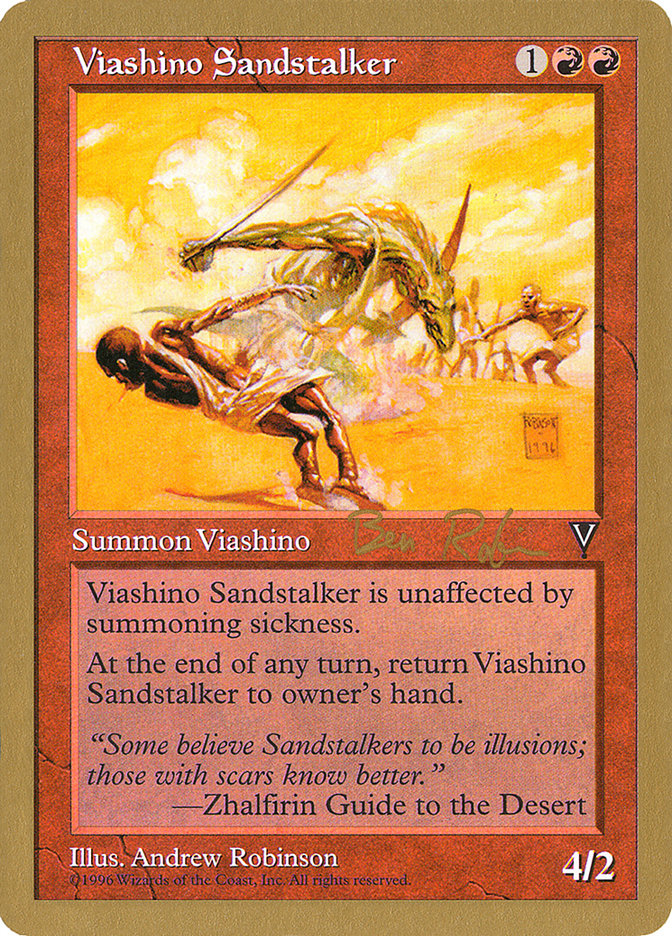 Viashino Sandstalker (Ben Rubin) [World Championship Decks 1998] | Shuffle n Cut Hobbies & Games