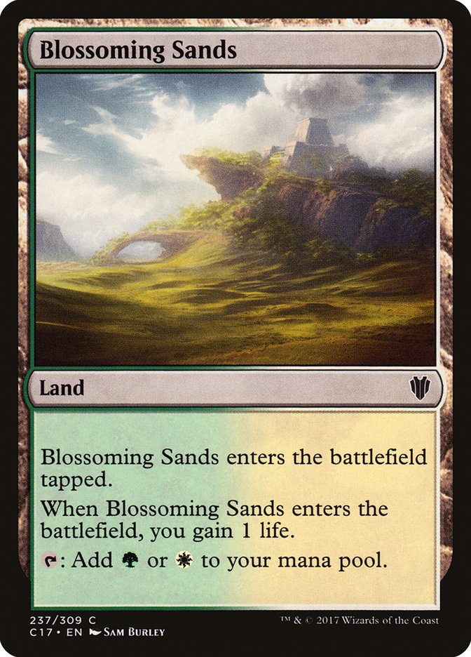 Blossoming Sands [Commander 2017] | Shuffle n Cut Hobbies & Games
