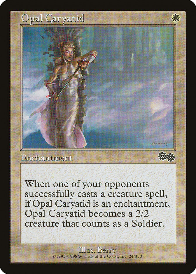 Opal Caryatid [Urza's Saga] | Shuffle n Cut Hobbies & Games